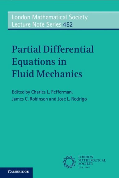 Charles L. Fefferman, James C. Robinson, José L. Rodrigo - Partial Differential Equations in Fluid Mechanics, Häftad