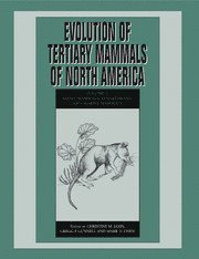 bokomslag Evolution of Tertiary Mammals of North America: Volume 2, Small Mammals, Xenarthrans, and Marine Mammals