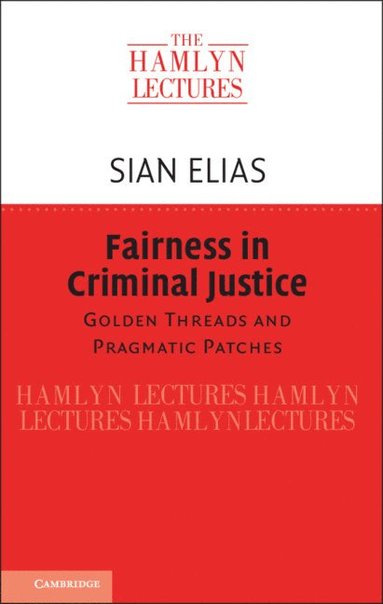 bokomslag Fairness in Criminal Justice