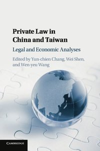 bokomslag Private Law in China and Taiwan