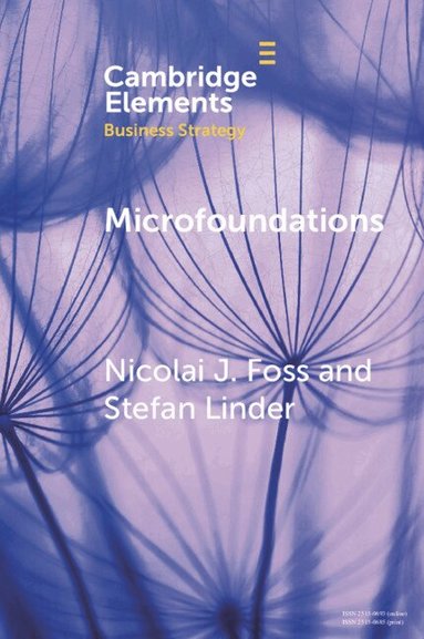 Nicolai J. Foss, Stefan Linder - Microfoundations, Häftad