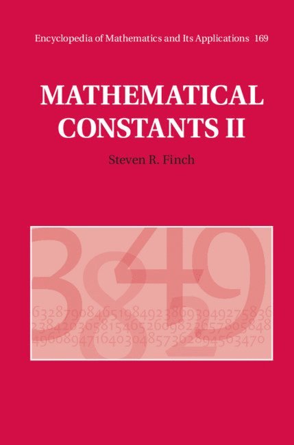 Steven R. Finch, Steven R. (Massachusetts Institute of Technology) Finch - Mathematical Constants II, Inbunden