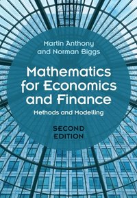 bokomslag Mathematics for Economics and Finance