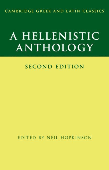 Hellenistic Anthology 1
