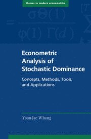 bokomslag Econometric Analysis of Stochastic Dominance