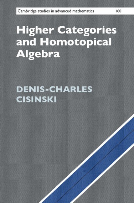 Higher Categories and Homotopical Algebra 1