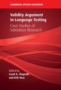 bokomslag Validity Argument in Language Testing