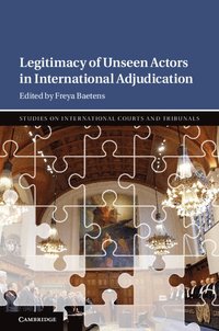 bokomslag Legitimacy of Unseen Actors in International Adjudication