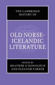 The Cambridge History of Old Norse-Icelandic Literature 1