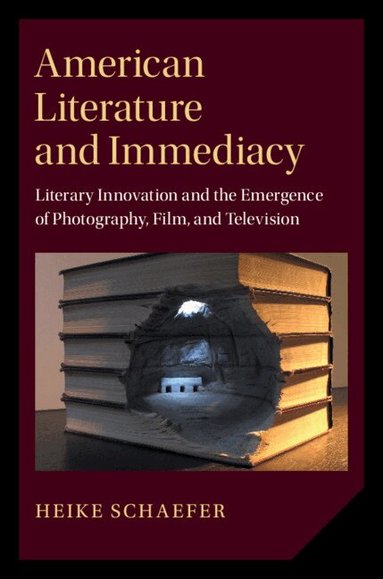 Heike Schaefer - American Literature and Immediacy, Inbunden