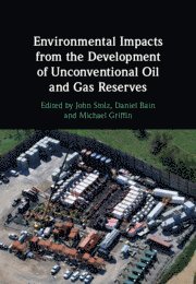 bokomslag Environmental Impacts from the Development of Unconventional Oil and Gas Reserves