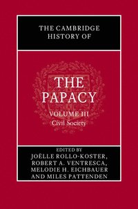 bokomslag The Cambridge History of the Papacy: Volume 3, Civil Society