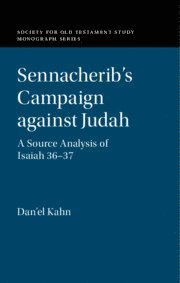 bokomslag Sennacherib's Campaign against Judah