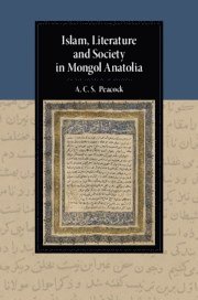 bokomslag Islam, Literature and Society in Mongol Anatolia