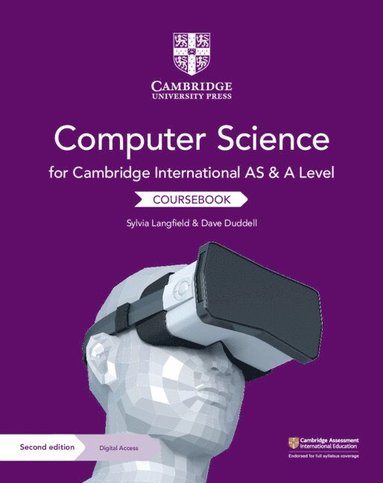 bokomslag Cambridge International AS and A Level Computer Science Coursebook with Digital Access (2 Years)