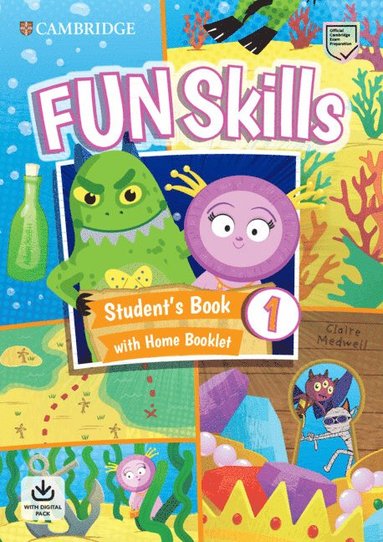 bokomslag Fun Skills Level 1 Student's Book and Home Booklet with Online Activities
