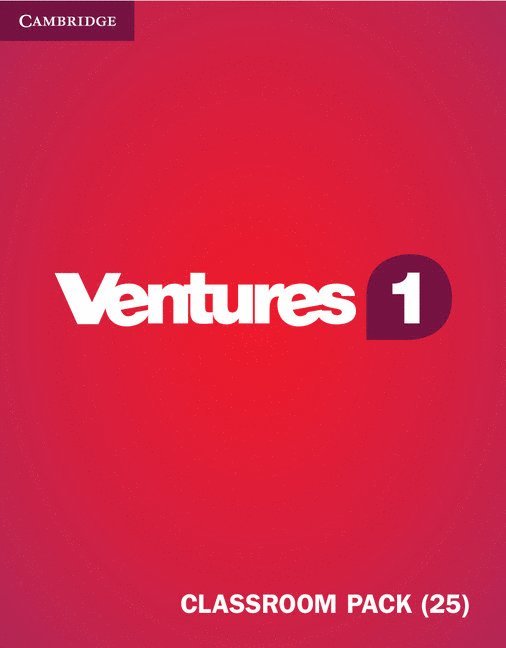 Gretchen Bitterlin, Dennis Johnson, Donna Price, Sylvia Ramirez, K Lynn Savage - Bitterlin, G: Ventures Level 1 Classroom Pack (25), Häftad