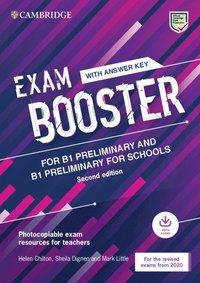 bokomslag Exam Booster for B1 Preliminary and B1 Preliminary for Schools with Answer Key with Audio for the Revised 2020 Exams