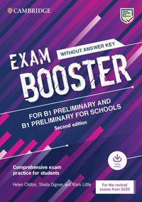 bokomslag Exam Booster for B1 Preliminary and B1 Preliminary for Schools without Answer Key with Audio for the Revised 2020 Exams