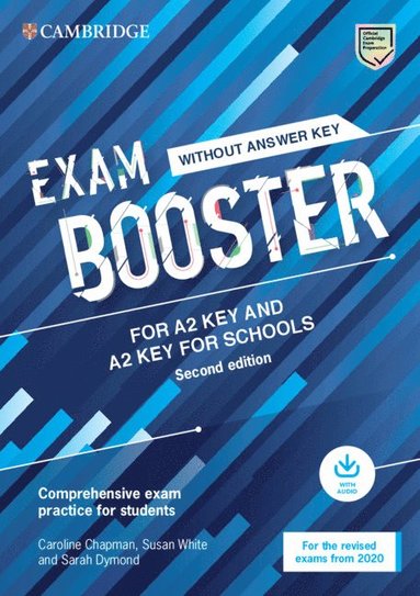 bokomslag Exam Booster for A2 Key and A2 Key for Schools without Answer Key with Audio for the Revised 2020 Exams