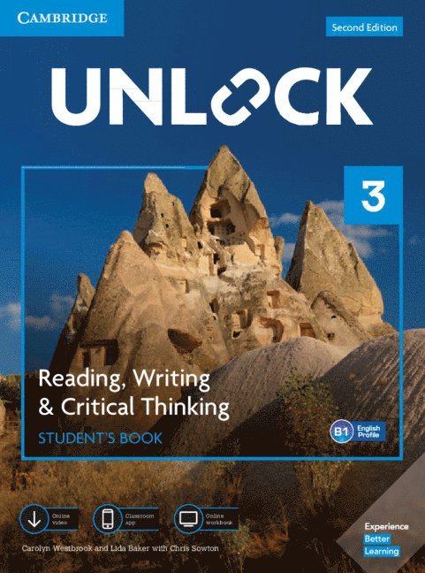 Unlock Level 3 Reading, Writing, & Critical Thinking Student's Book, Mob App and Online Workbook w/ Downloadable Video 1
