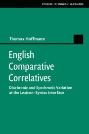 bokomslag English Comparative Correlatives