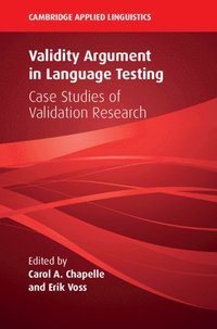 bokomslag Validity Argument in Language Testing