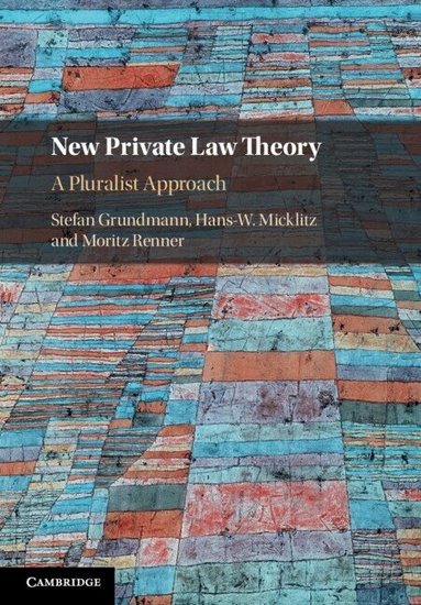 Stefan Grundmann, Hans-W. Micklitz, Moritz Renner - New Private Law Theory, Häftad