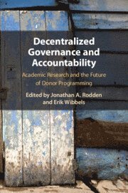 bokomslag Decentralized Governance and Accountability