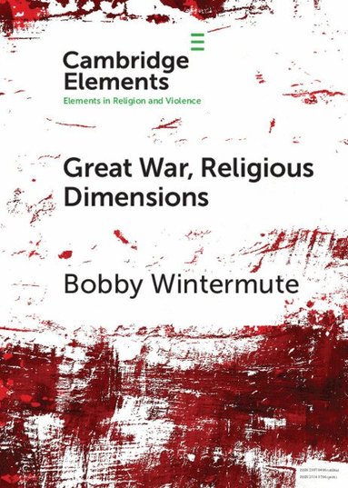 Bobby Wintermute - Great War, Religious Dimensions, Häftad