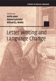 bokomslag Letter Writing and Language Change