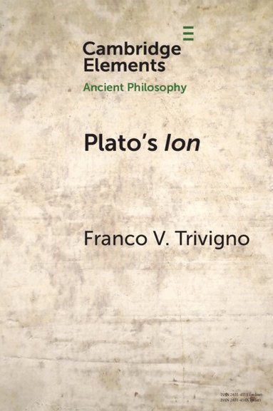 Franco V. Trivigno - Plato's Ion, Häftad
