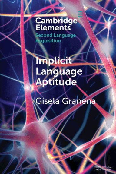 Gisela Granena - Implicit Language Aptitude, Häftad