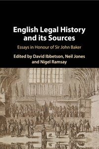 bokomslag English Legal History and its Sources