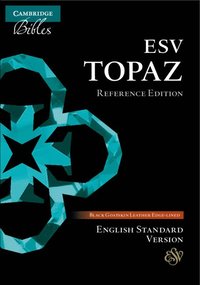 bokomslag ESV Topaz Reference Edition, Black Goatskin Leather, ES676:XRL