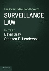 bokomslag The Cambridge Handbook of Surveillance Law