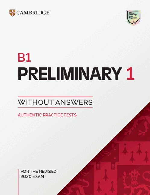 Tbd - B1 Preliminary 1 for the Revised 2020 Exam Student's Book without Answers, Häftad