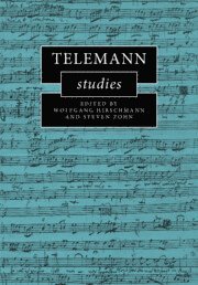 bokomslag Telemann Studies