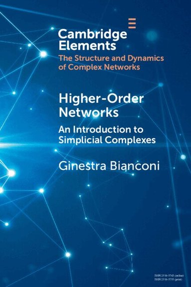 Ginestra Bianconi - Higher-Order Networks, Häftad