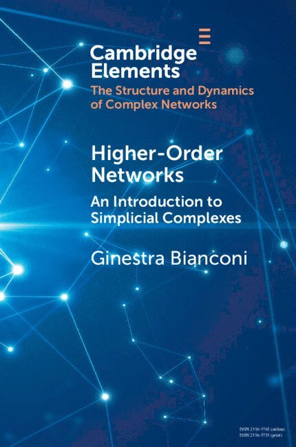 Higher-Order Networks 1