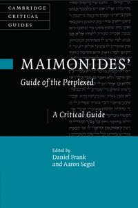 bokomslag Maimonides' Guide of the Perplexed