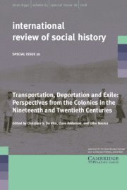 Transportation, Deportation and Exile 1