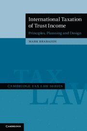 bokomslag International Taxation of Trust Income