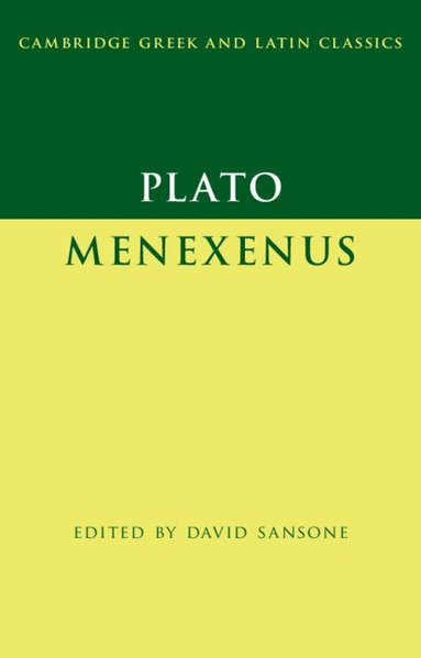 bokomslag Plato: Menexenus