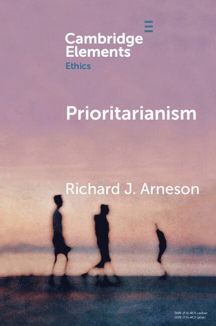 Richard J. Arneson, Richard J Arneson - Prioritarianism, Häftad