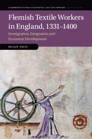 Milan Pajic, Milan (Freie Universitat Berlin) Pajic - Flemish Textile Workers in England, 1331–1400, Häftad