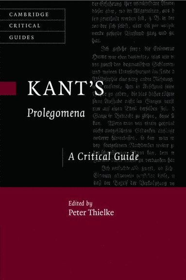 bokomslag Kant's Prolegomena