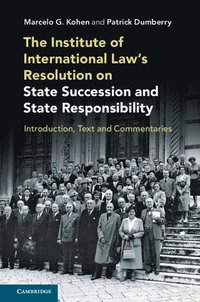 bokomslag The Institute of International Law's Resolution on State Succession and State Responsibility