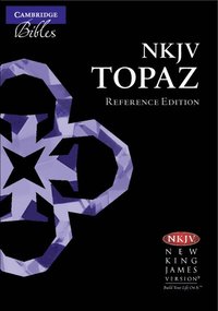bokomslag NKJV Topaz Reference Edition, Black Goatskin Leather, NK676:XRL