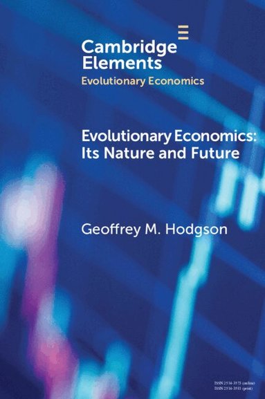 Geoffrey M. Hodgson - Evolutionary Economics, Häftad